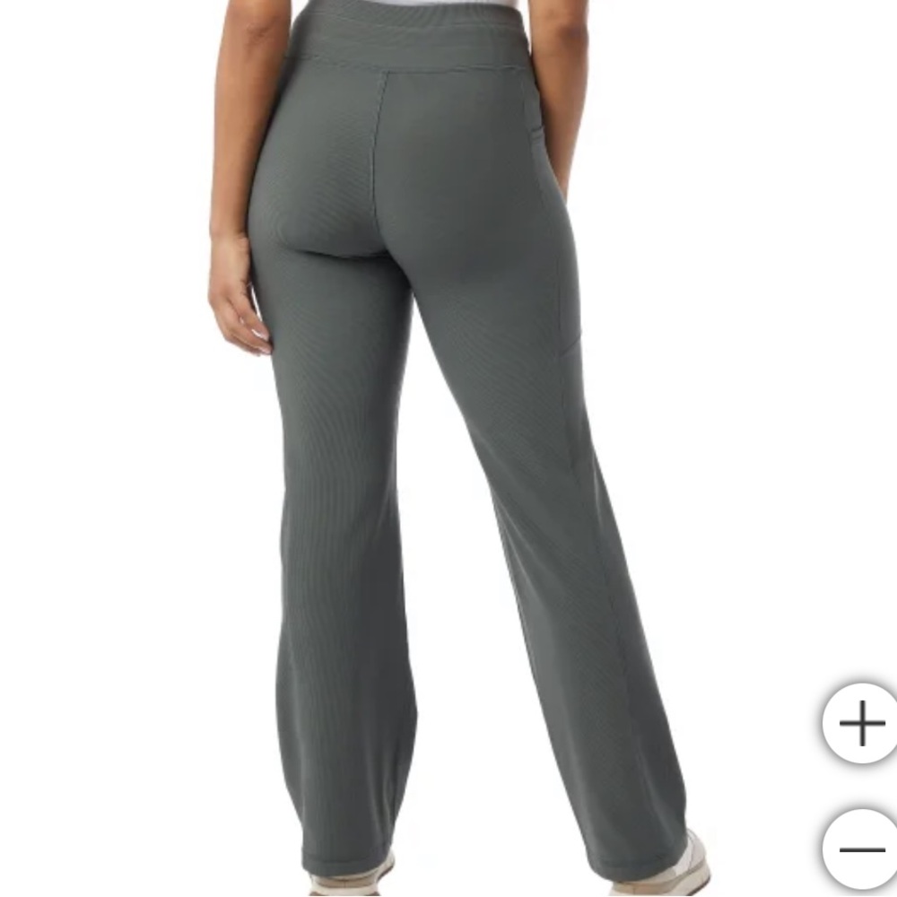 32 Degrees Women's Charcoal Straight Leg Pants